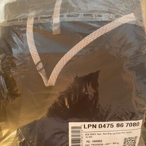 Fabletics Black High-Rise Wide Leg Pants XL